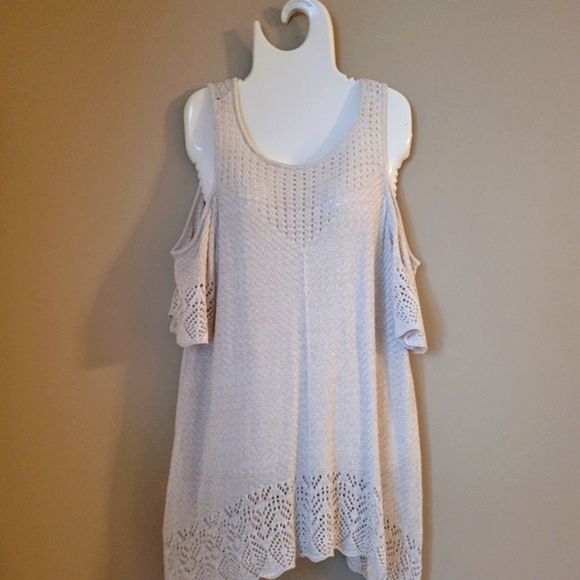 LC Lauren Conrad Tops - LC Lauren Conrad tan shirt